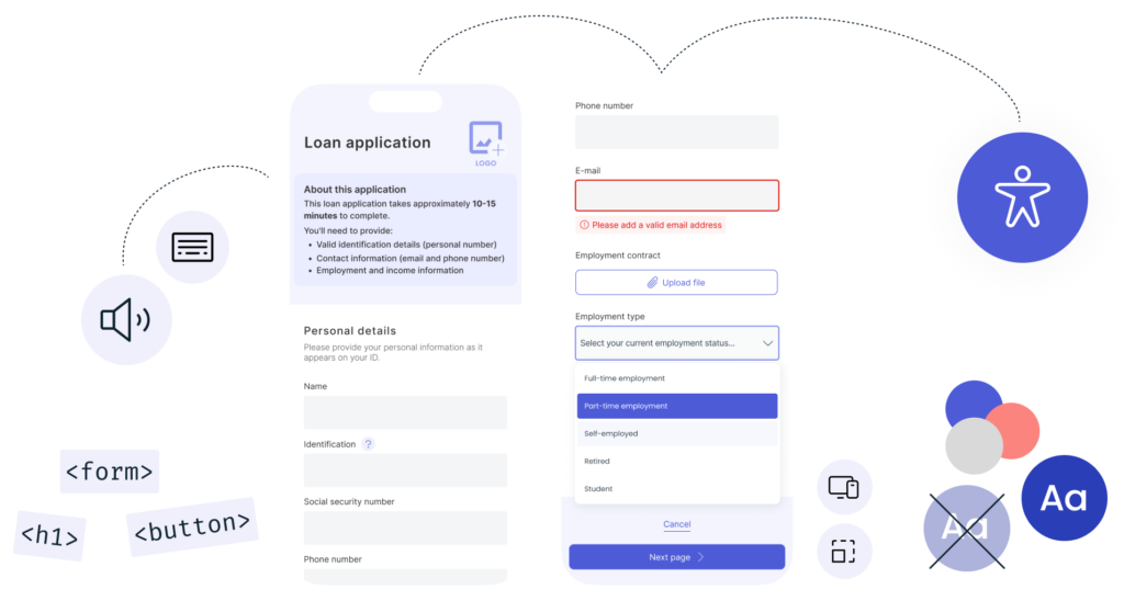 Accessibility Forms image