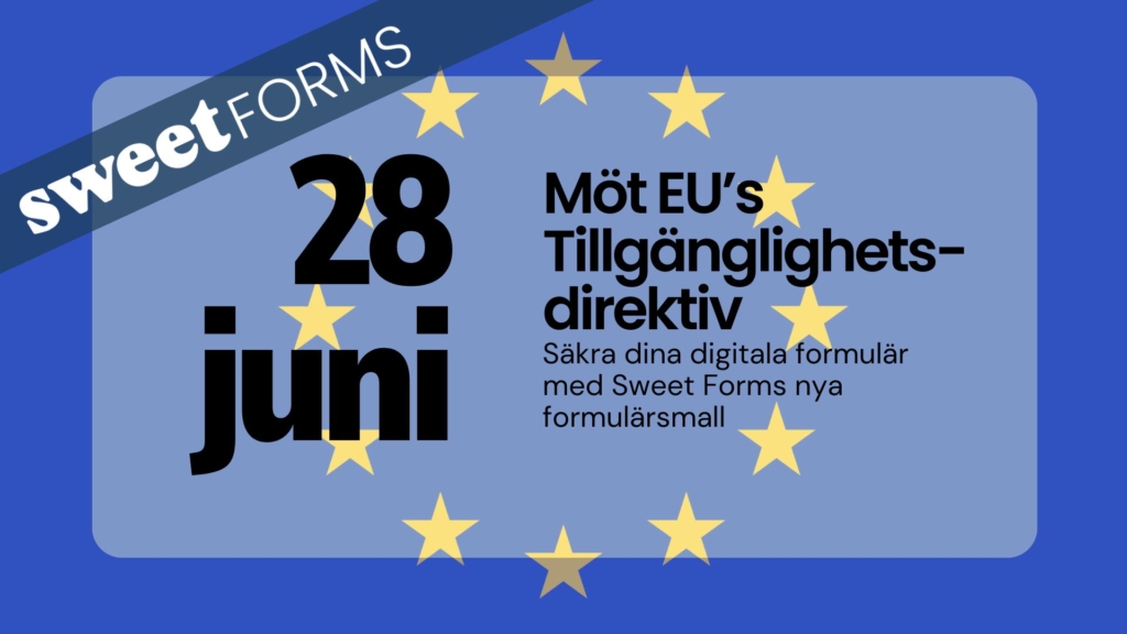 Tillgänglighetsdirektivet 28e juni