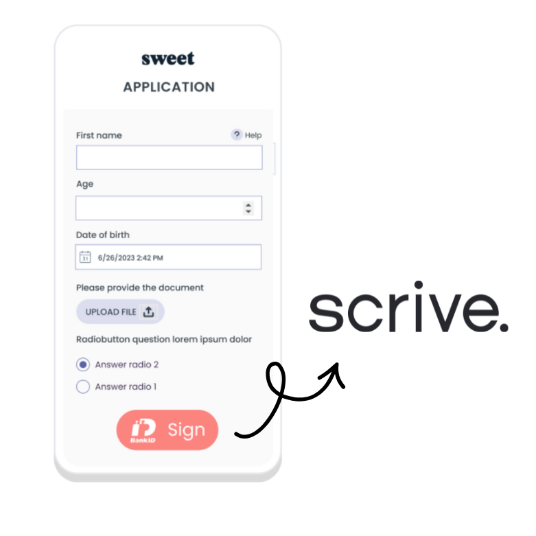 Scrive och Sweet